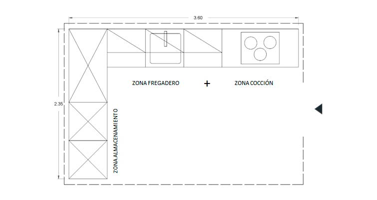 Amplía las zonas de almacén en tu cocina