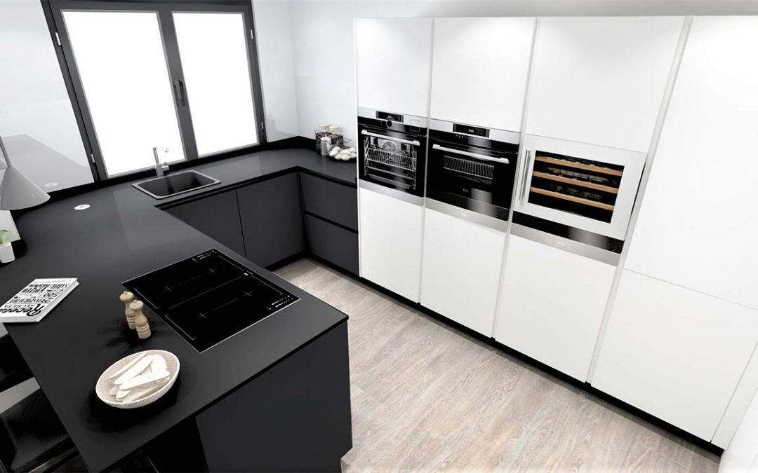 Cocina con peninsula 4